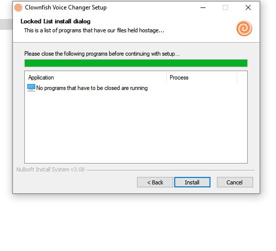 run the installer